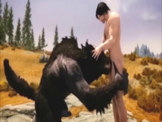 Werewolf bestiality sex with a nice blowjob